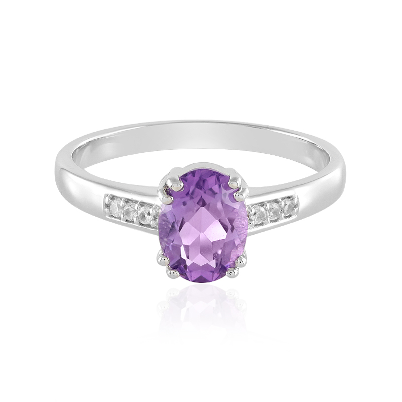 Uruguay-Amethyst-Silberring Unkategorisiert Produktbild