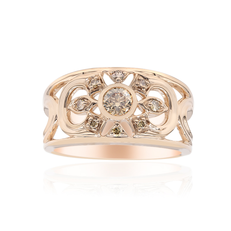 VS1 Argyle-Rose de France-Brillant-Goldring (Annette) Unkategorisiert online kaufen