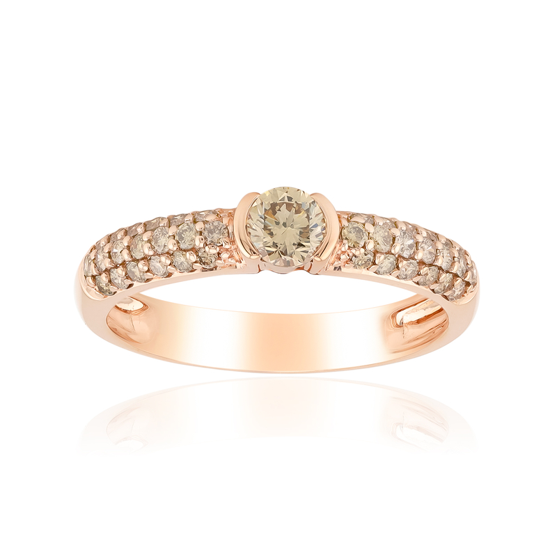 VS1 Argyle-Rose de France-Brillant-Goldring (Annette) Unkategorisiert online kaufen