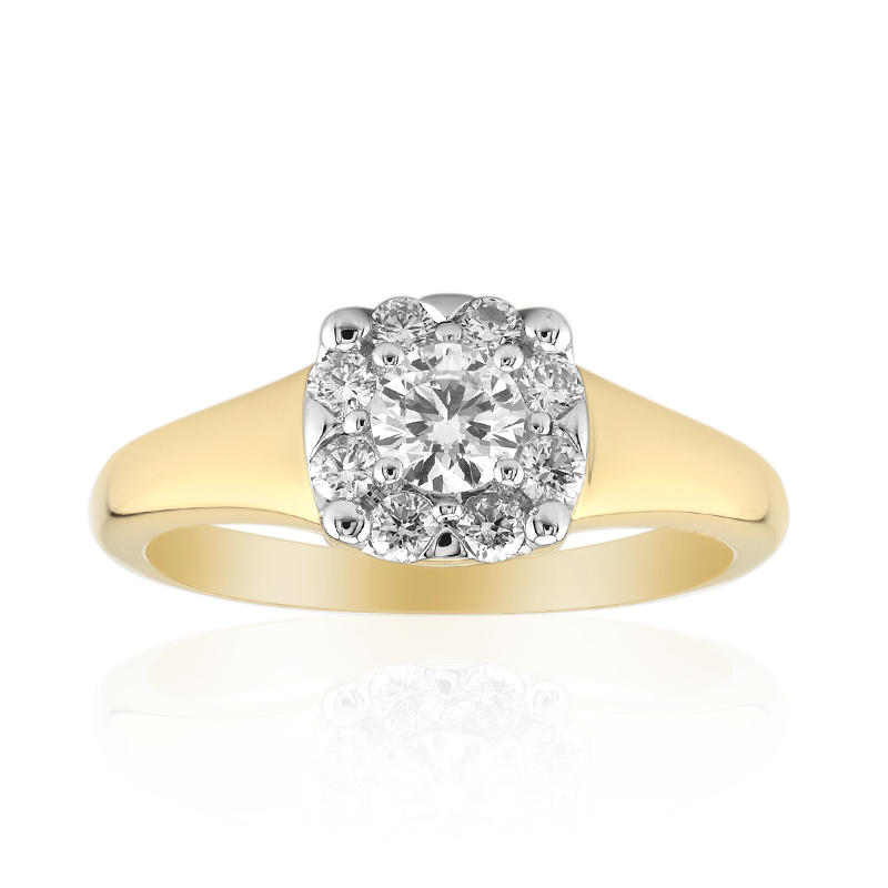 VVS1 (G) Brillant-Goldring (Annette) Unkategorisiert Produktbild