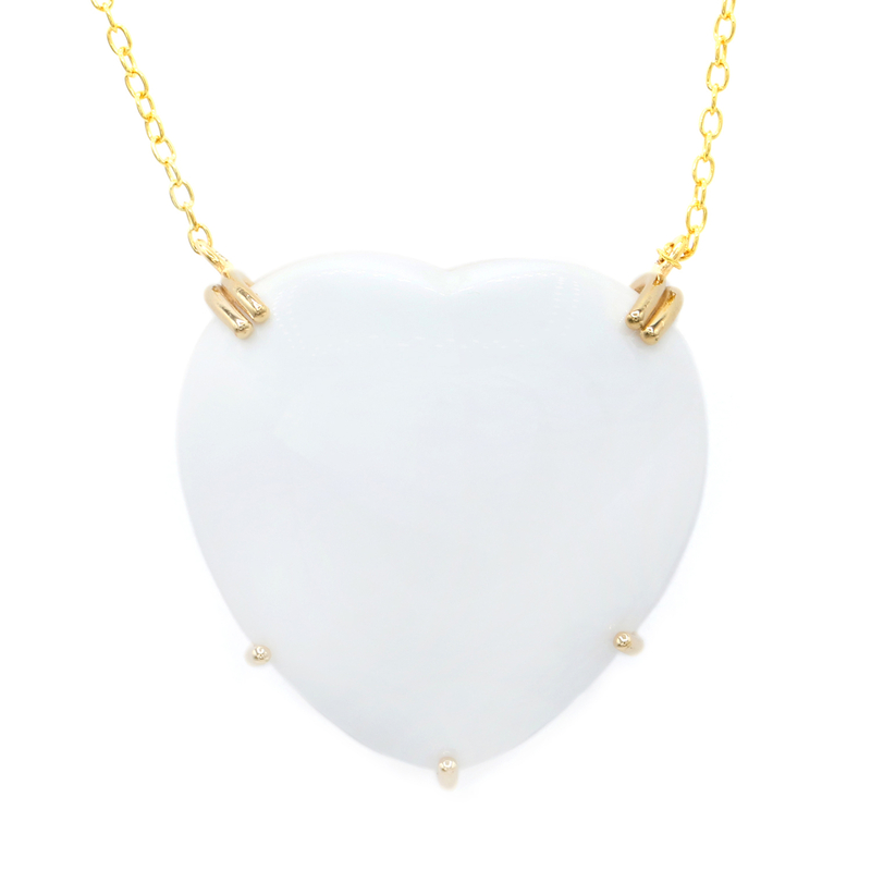 Weißer Onyx-Silbercollier (Gems en Vogue) Unkategorisiert online kaufen