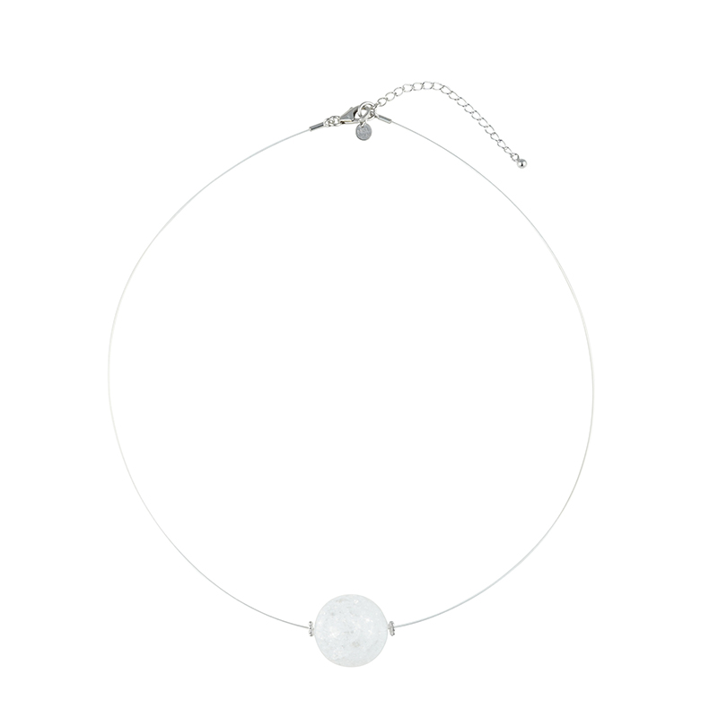 Weißer Quarz-Collier Unkategorisiert online kaufen