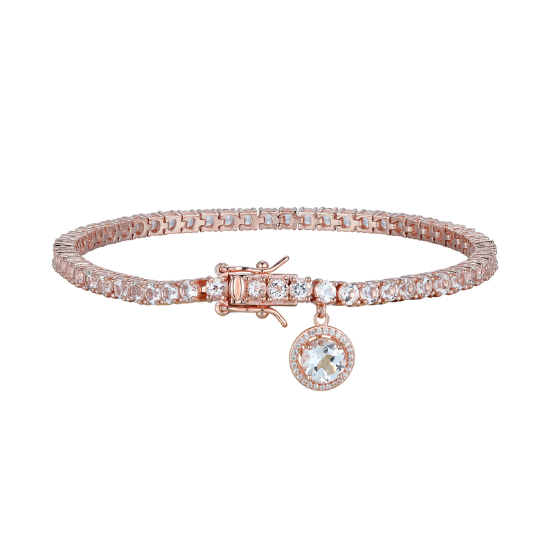 Weißer Topas-Silberarmband (Adela Silber) Unkategorisiert online kaufen