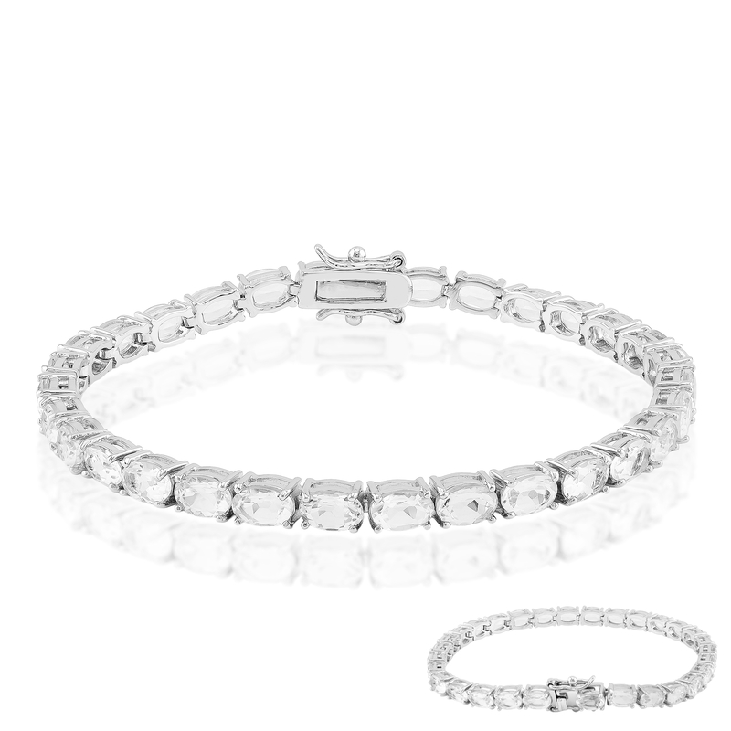 Weißer Topas-Silberarmband Unkategorisiert online kaufen Weißer Topas-Silberarmband Unkategorisiert online kaufen