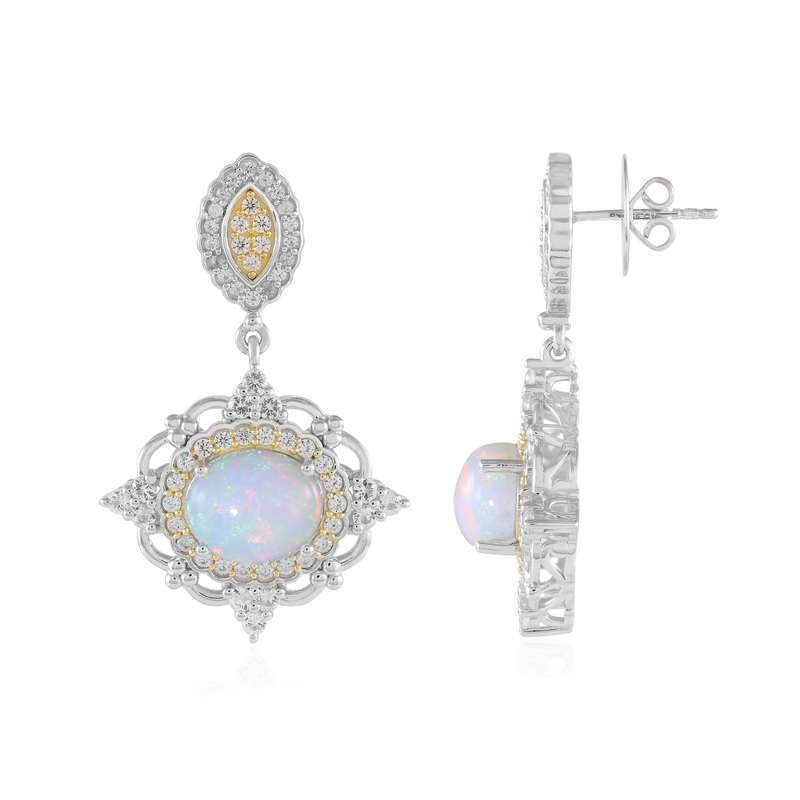Welo-Opal-Silberohrringe (Dallas Prince Designs) Unkategorisiert online kaufen