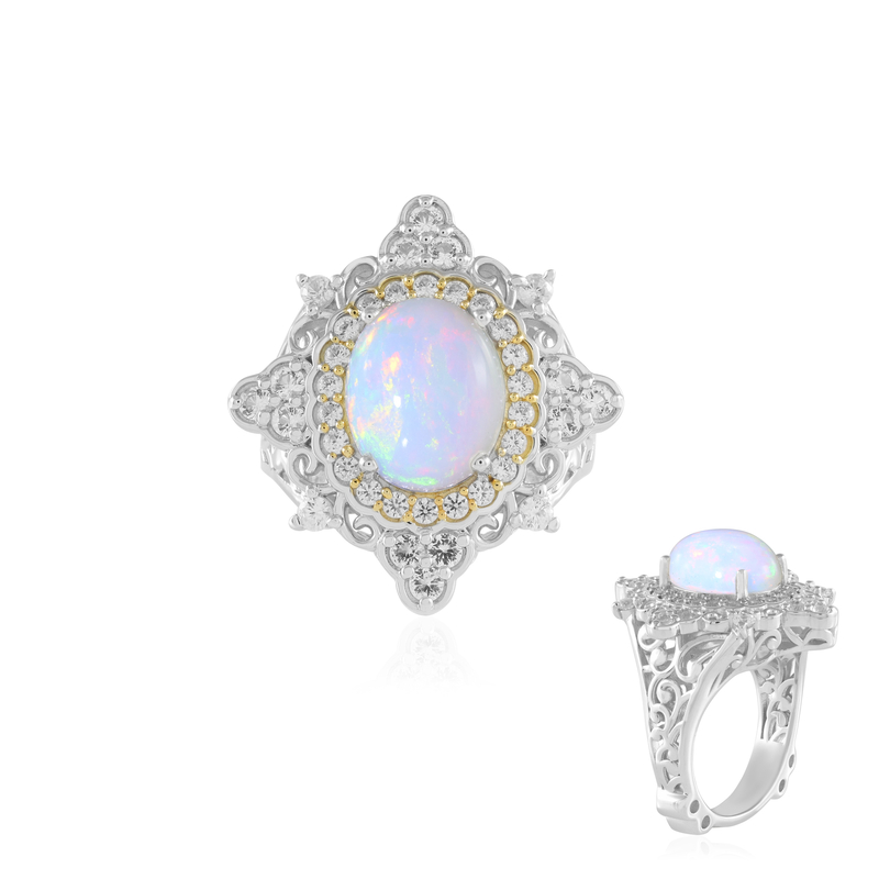 Welo-Opal-Silberring (Dallas Prince Designs) Unkategorisiert online kaufen