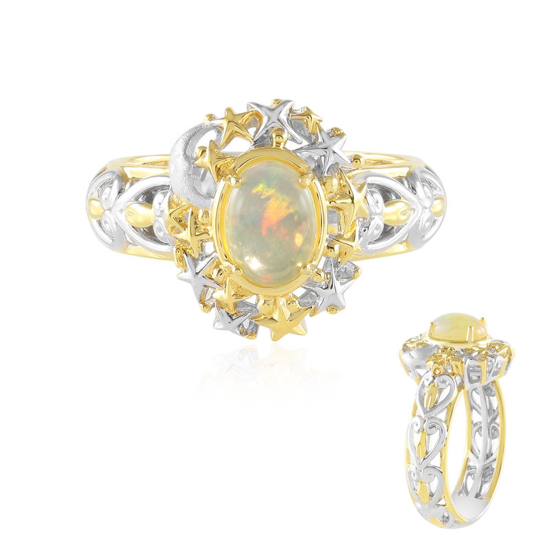 Welo-Opal-Silberring (Gems en Vogue) Unkategorisiert online kaufen