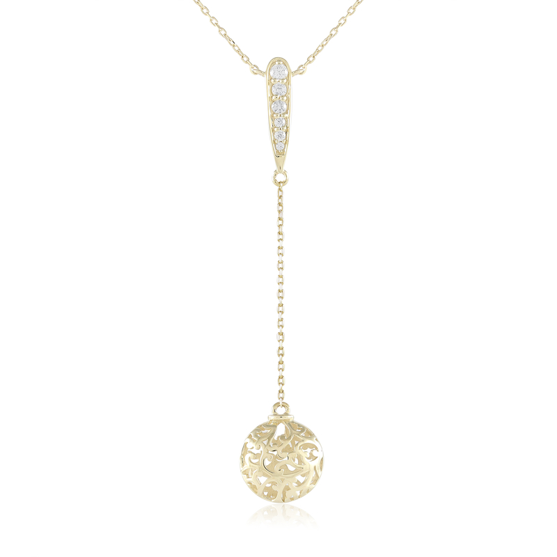 Zirkon-Goldcollier (Ornaments by de Melo) Unkategorisiert Produktbild