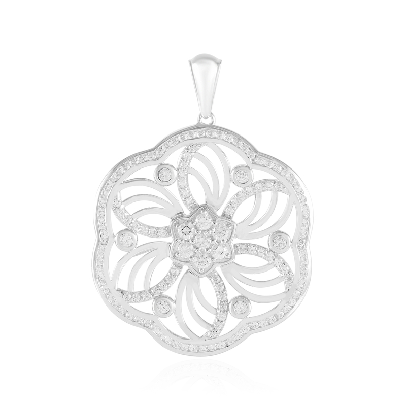 Zirkon-Silberanhänger (Ornaments by de Melo) Unkategorisiert online kaufen Zirkon-Silberanhänger (Ornaments by de Melo) Unkategorisiert online kaufen