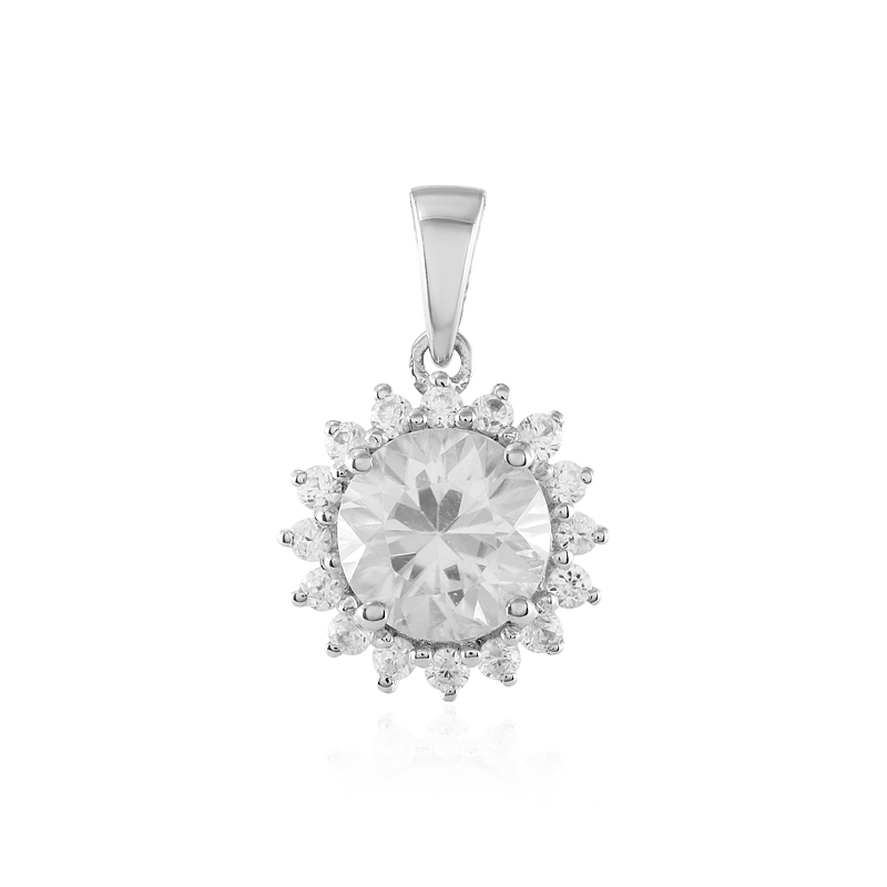 Zirkon-Silberanhänger Unkategorisiert online kaufen