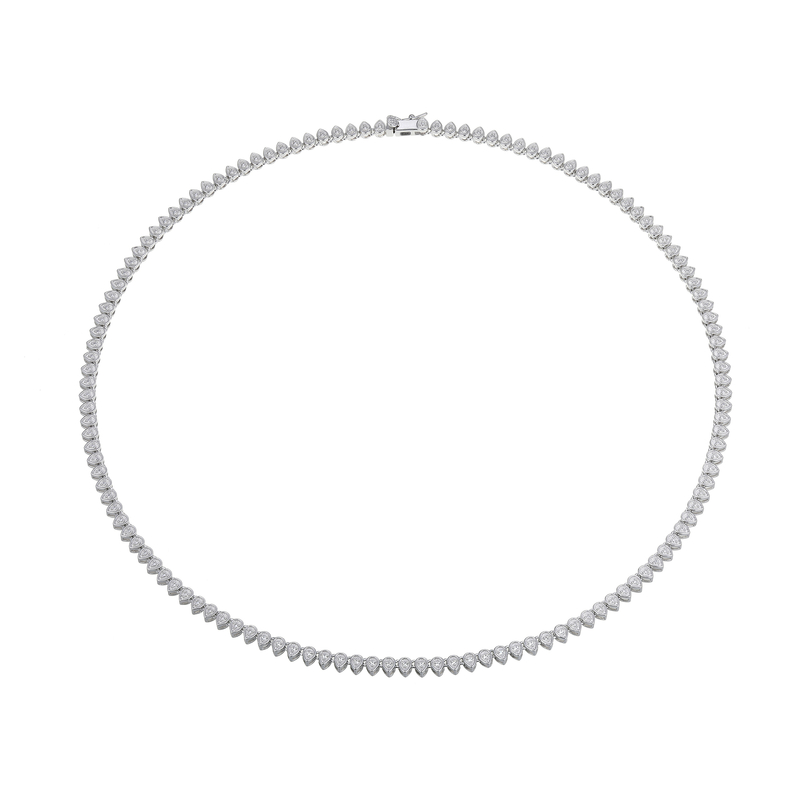 Zirkon-Silbercollier (Adela Silber) Unkategorisiert online kaufen