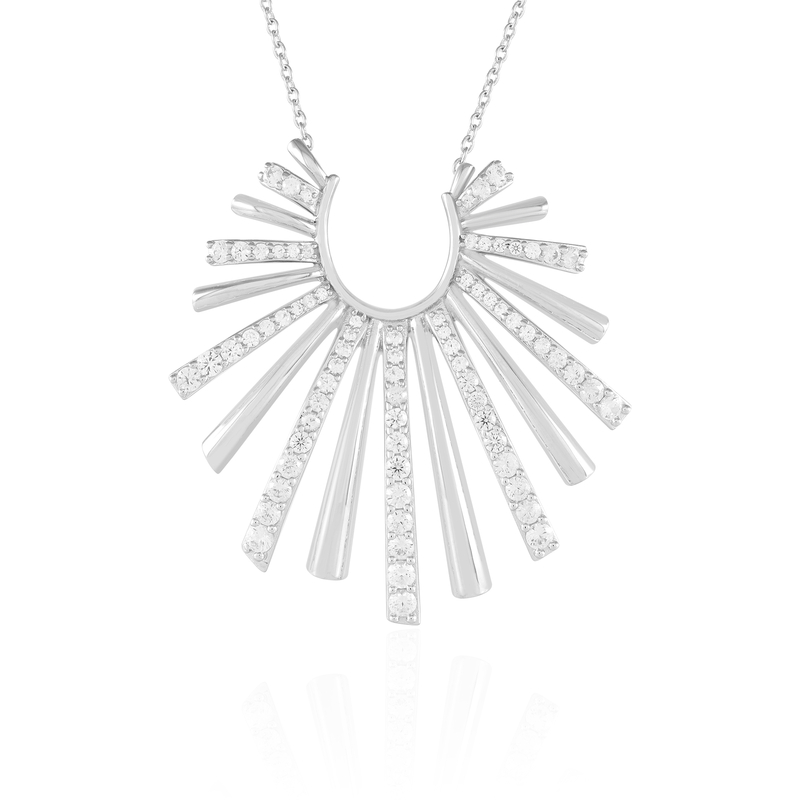 Zirkon-Silbercollier (de Melo) Unkategorisiert online kaufen