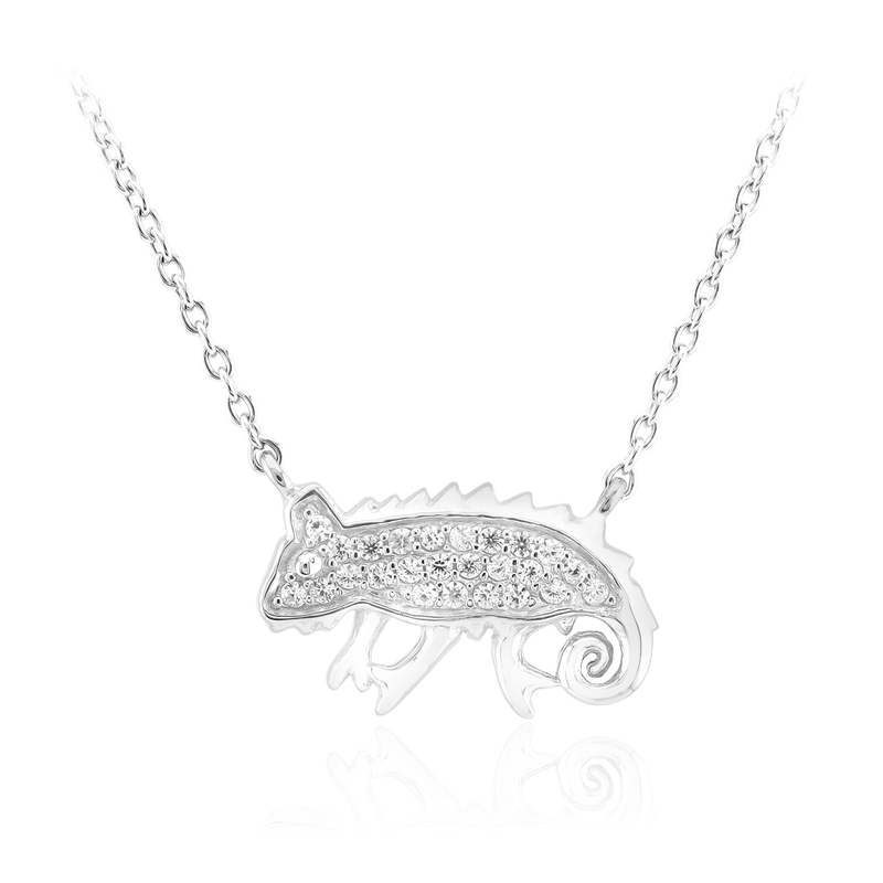 Zirkon-Silbercollier Unkategorisiert online kaufen