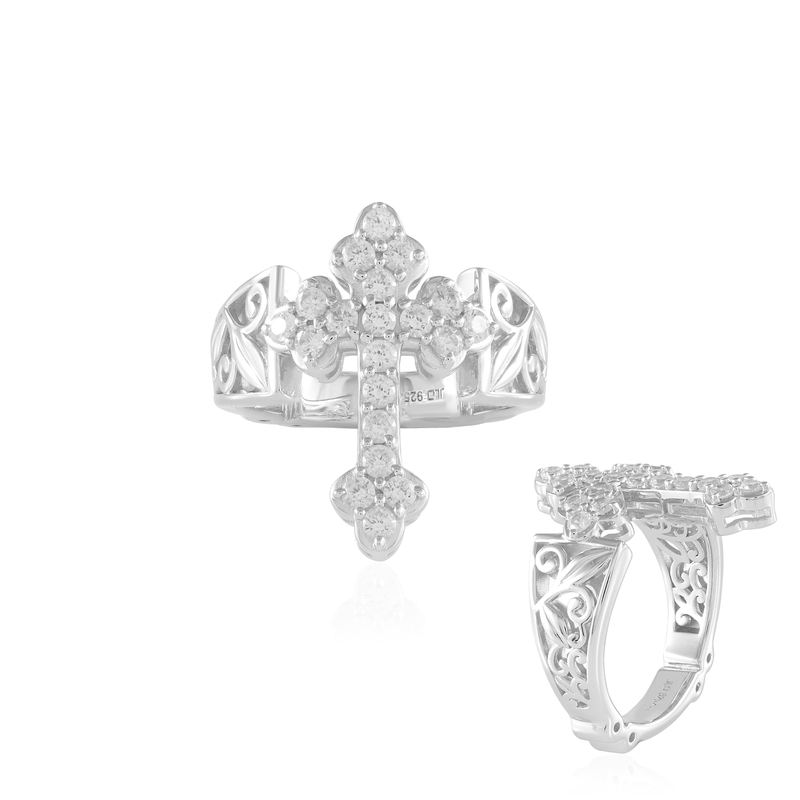 Zirkon-Silberring (Dallas Prince Designs) Unkategorisiert online kaufen
