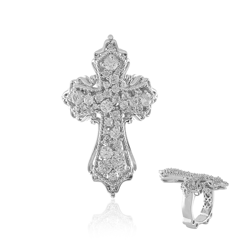 Zirkon-Silberring (Dallas Prince Designs) Unkategorisiert online kaufen