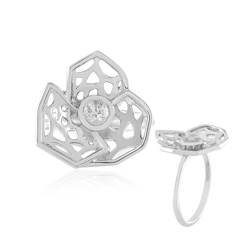 Zirkon-Silberring (MONOSONO COLLECTION) Unkategorisiert online kaufen