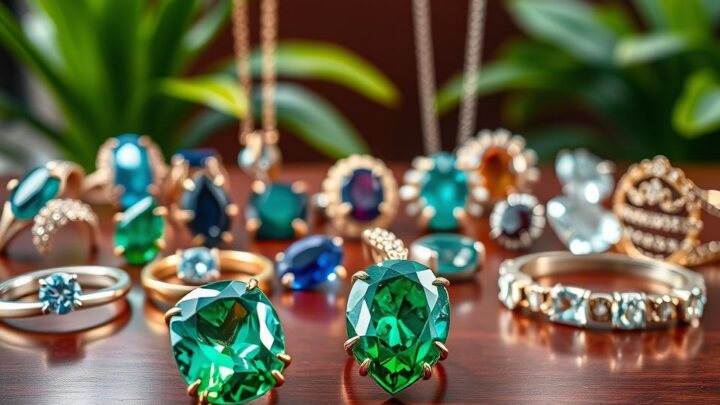 Edelsteinschmuck zur Förderung von Wohlstand