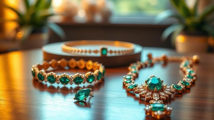 Edelsteinschmuck zur Förderung von Wohlstand