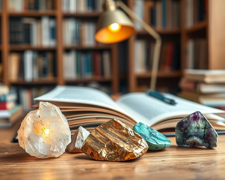 Heilsteine für Prüfungen